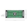 FANMATS 7361 Las Vegas Raiders Field Runner Rug - 30in. x 72in.