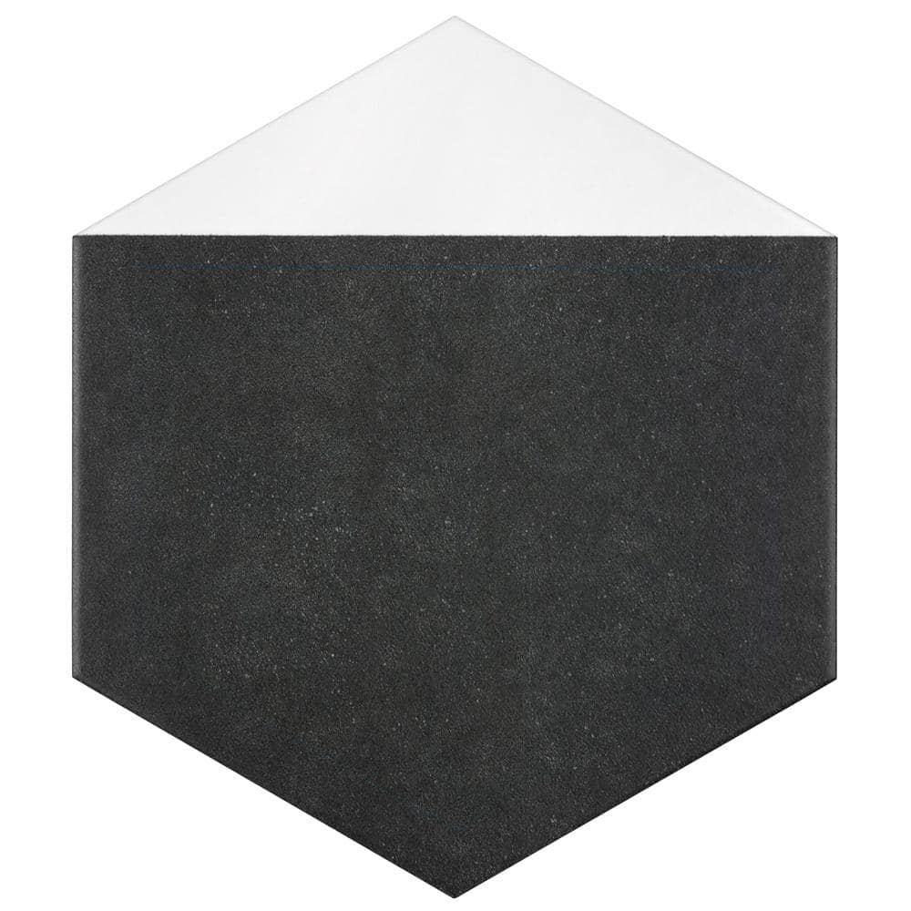 Peak Hex Blanco 8-5/8 in. x 9-7/8 in. Porcelain Floor and Wall Take Home Tile Sample price history on PriceWatchPro