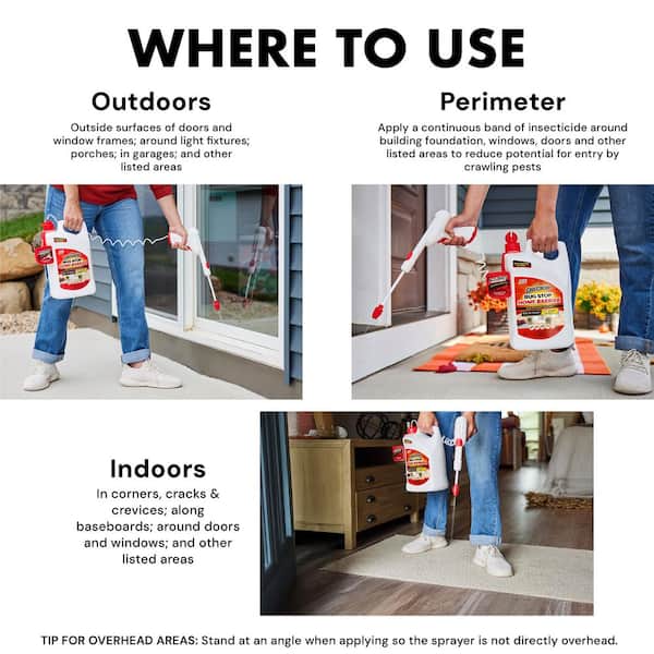 Spectracide 1.3 gal. Bug Stop Home Barrier with AccuShot Sprayer