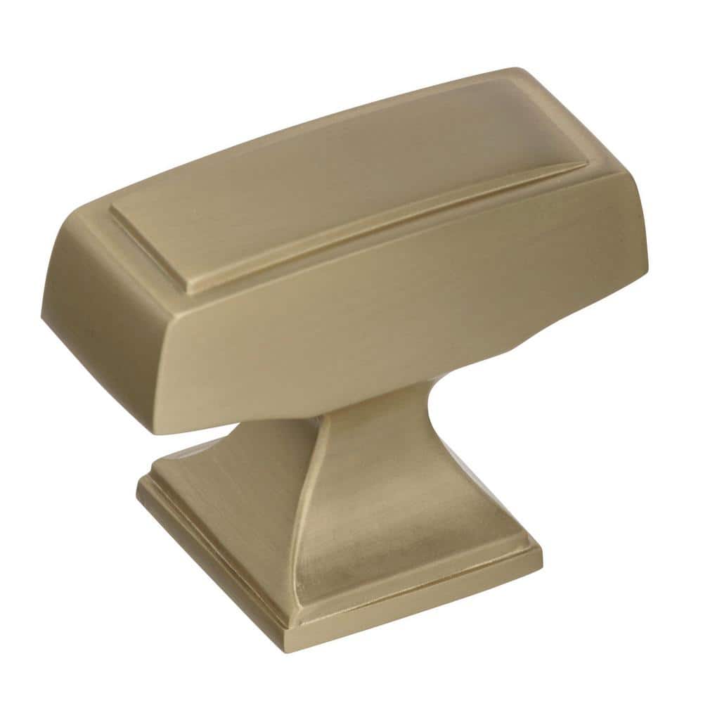 Mulholland 1-1/2 in. (38mm) Traditional Golden Champagne Bar Cabinet Knob