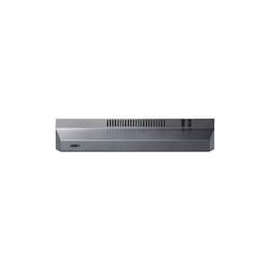 24 in. 220 CFM Convertible Range Hood with Light in Stainless Steel