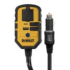 dewalt inverter cigarette lighter DeWalt 140 Watt Power Inverter