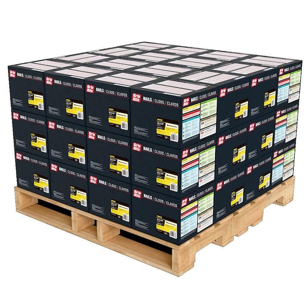 2-3/8 in. x 11-1/2-Ga 8-Penny Vinyl Coated Smooth Non-Collated Framing Nails/Sinker Nails 50 lbs. Box, 48 Per Pallet