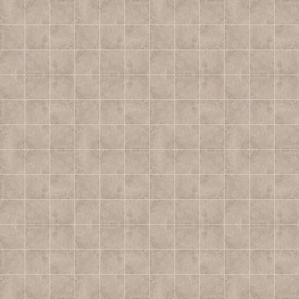 MSI Soreno Taupe 12 in. W x 12 in. L Matte Porcelain Mesh-Mounted Mosaic Tile (6 sq. ft./Case)