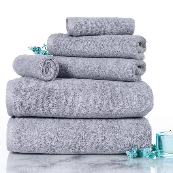  RALPH LAUREN Wescott 6 Piece Bath Towel Set - 100% Cotton, Club  Navy Blue , Assorted : Home & Kitchen
