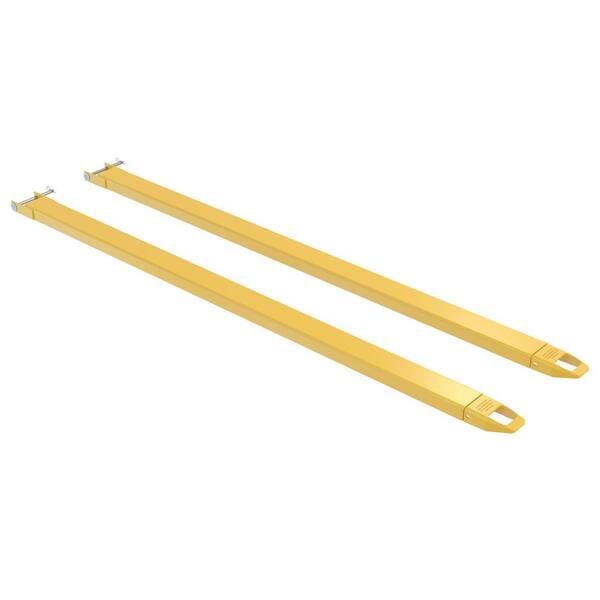Vestil 108 in. x 4 in. Fork Extensions - Pin Style