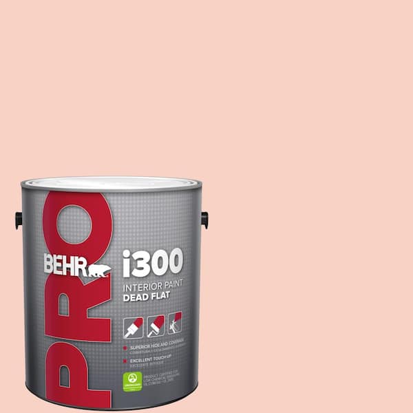 BEHR PRO 1 gal. #210C-2 Demure Pink Dead Flat Interior Paint