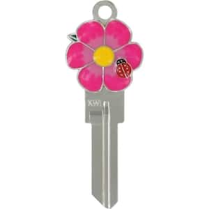 #66 3D Flower Key Blank