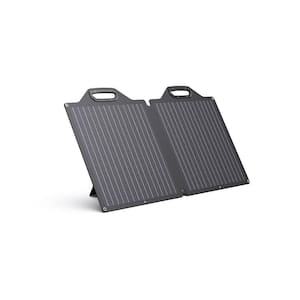 100-Watt ETFE Portable Solar Panel, Foldable Battery Charger for Power Station/Generator, Waterproof for Outdoors