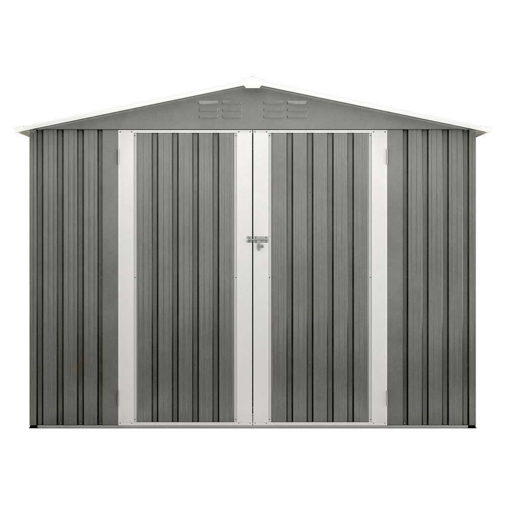 Hot Seller 8 ft. W x 6 ft. D Outdoor Metal Shed with Lockable Door, Metal F