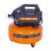 6 Gal. 150 PSI Portable Electric Air Compressor w/18ga Brad Nailer, 16ga Straight Finish Nailer and 18ga Finish Stapler