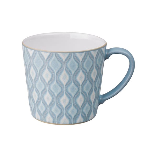 Denby Stoneware 13.5oz Impression Blue Accent Large Mug