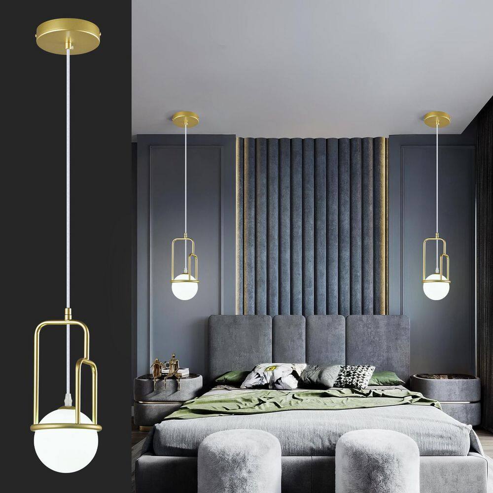 Home Lighting: 40W 1-Light Modern Gold Pendant Lights Ideal for Kitchen Islands, Dining Rooms & Bedrooms(3-Pack) price history on PriceWatchPro