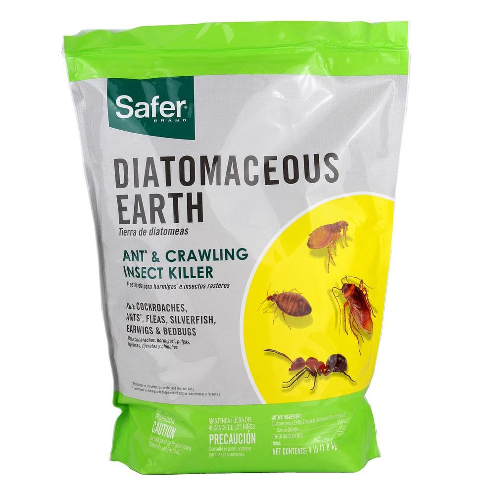 A diatomaceous earth for indoor plants from the brand safer