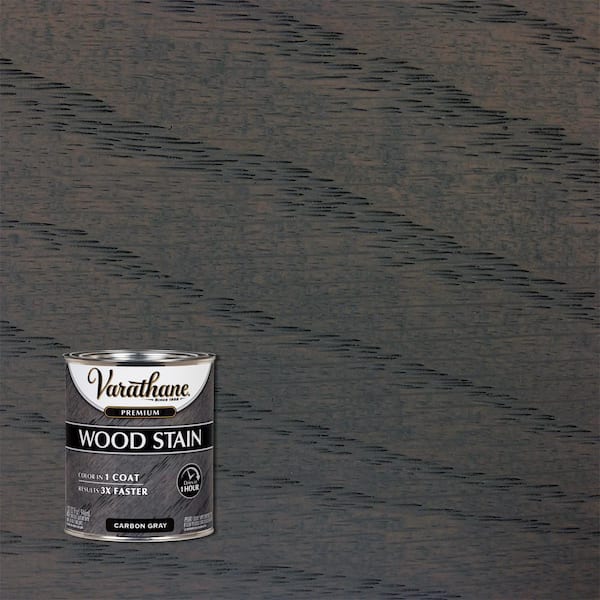 Varathane 1 qt. Carbon Gray Premium Fast Dry Interior Wood Stain