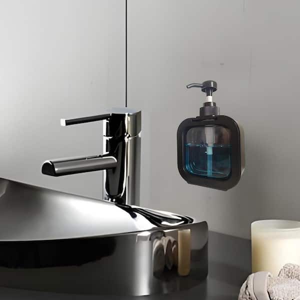 Black Soap Dispenser Lotion Dispenser Wall Mounted Shower Pump for Bathroom Kitchen Shampoo Conditioner 10oz