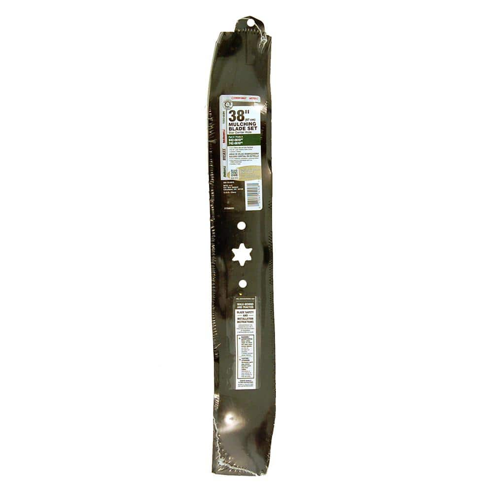 38 inch best sale mower blades