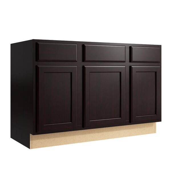 Cardell Stig 48 in. W x 31 in. H Vanity Cabinet Only in Coffee