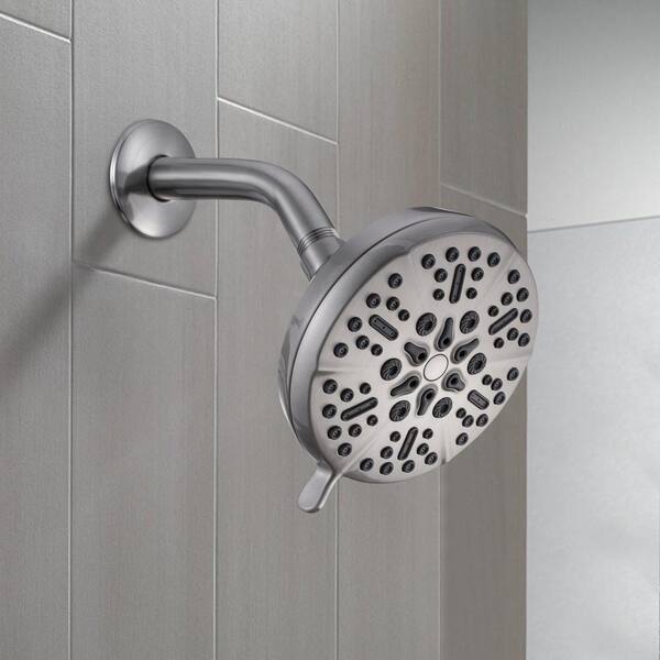 6” Fixed Shower head -High Pressure Showerhead - Anti-clog Anti