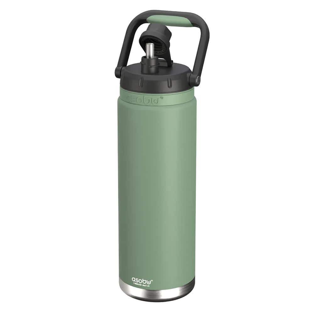 ASOBU Canyon 50 oz. Green Stainless Steel Insulated Water Bottle with ...