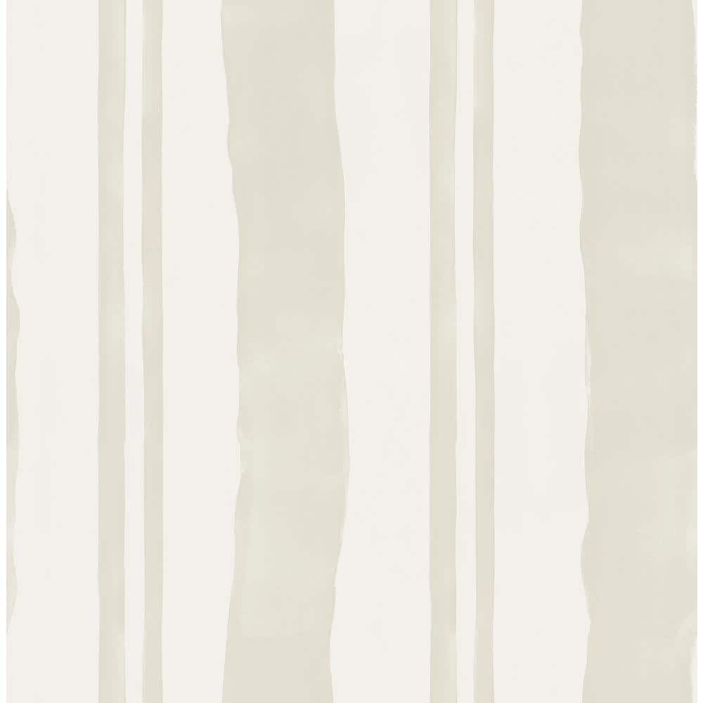 RoomMates Mr. Kate Winston Watercolor Stripe White Peel and Stick Wallpaper  RMK12770PLW - The Home Depot, image size:1000x1000