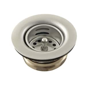 Tacoma 2-13/16 in. Bar Prep Basket Strainer Drain in Polished Nickel