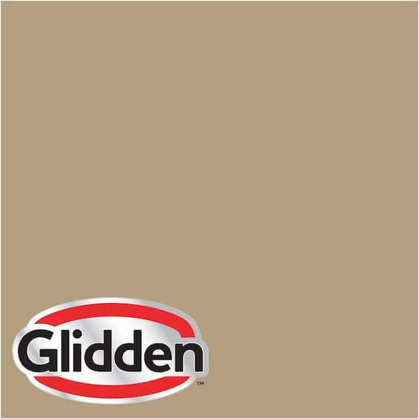 Glidden Premium 5 gal. #HDGWN46D Old Surrey Beige Flat Interior Paint with Primer