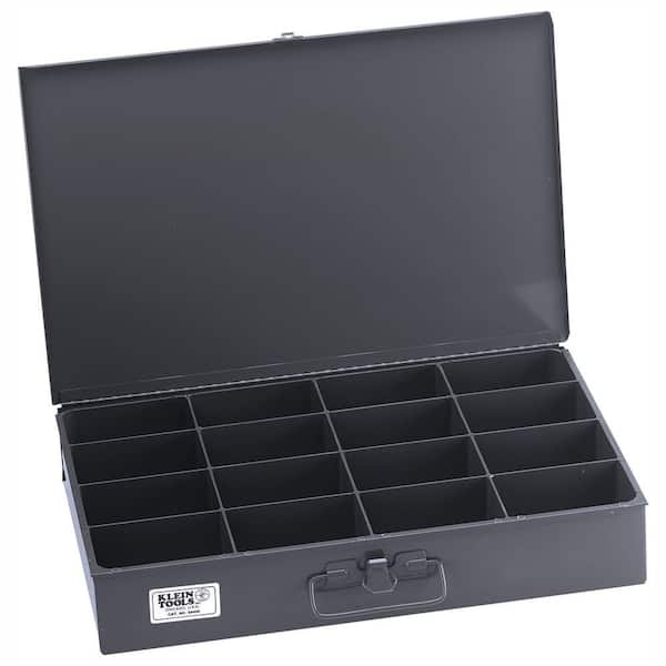 Klein Tools Parts Storage Box, Extra-Large 16 Compartments
