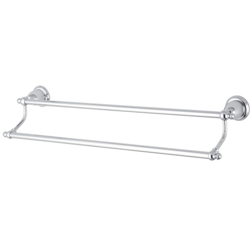 Kingston Brass English Vintage 24 in. Wall Mount Dual Towel Bar in