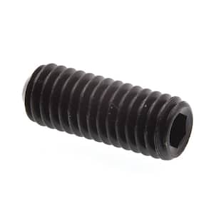 DIN 916 M6-1.0 x 6mm Cup Point Socket Set Screws 45H Alloy Steel Black Oxide