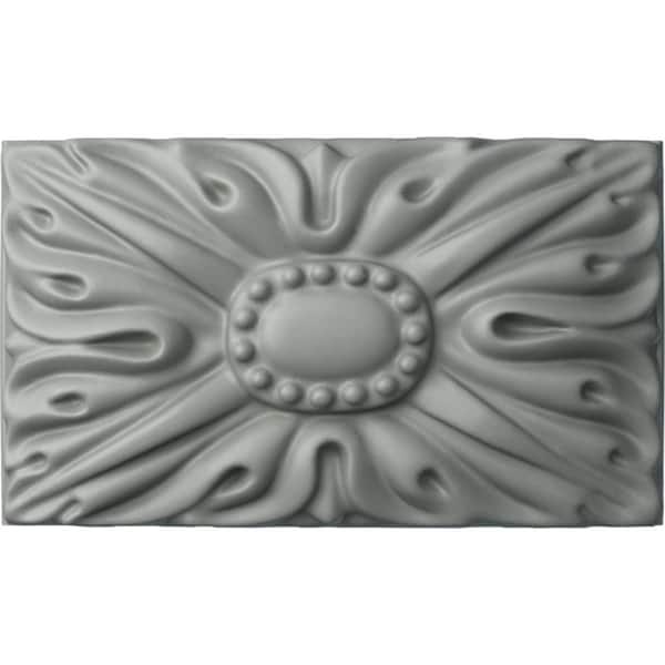 Ekena Millwork SAMPLE - 1-5/8 in. x 12 in. x 4-1/4 in. Polyurethane Adonis Panel Moulding Center