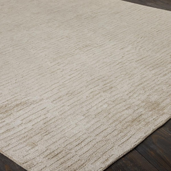 Hand Woven Loop Pile Wool Rug, 7'6 x 9'6