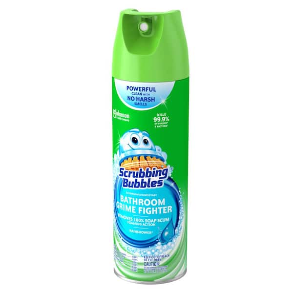 Scrubbing Bubbles 20 oz. Rainshower Disinfectant Bathroom Cleaner 306376 -  The Home Depot