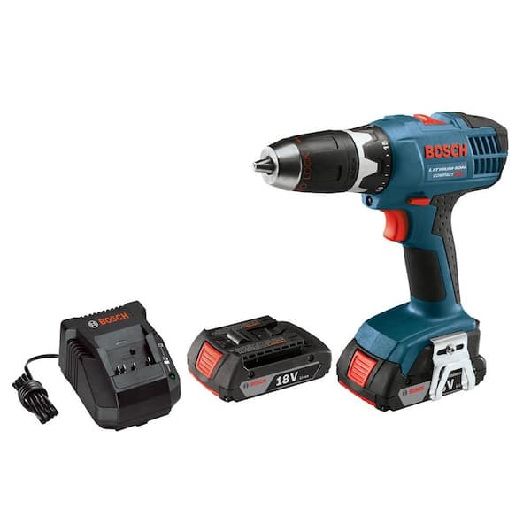 Bosch Factory Reconditioned Cordless 1/2 in. Compact Drill/Driver with LED Light Kit