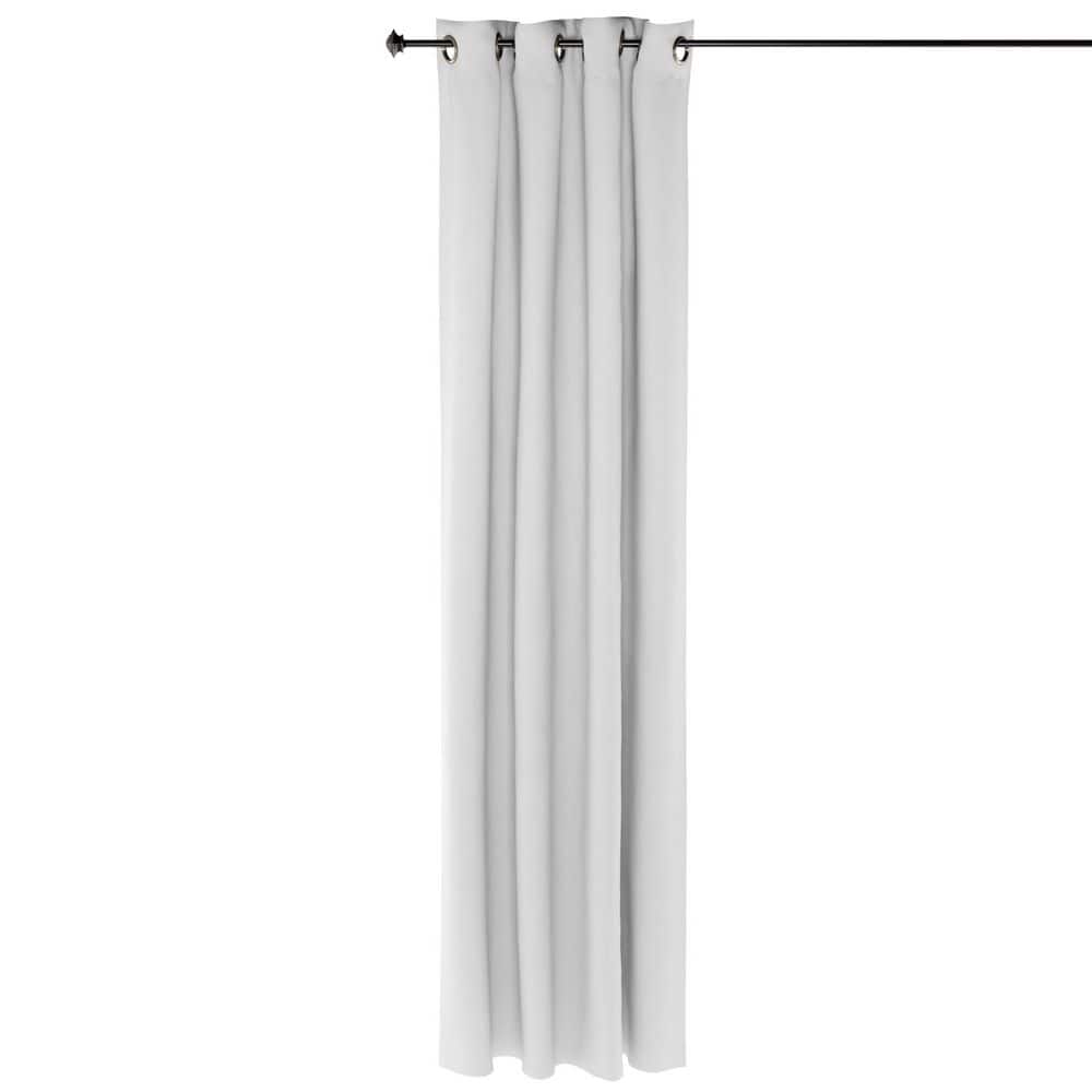 COLLINS White Polyester 52 in. W x 95 in. L Indoor Blackout Curtain Set of 2 price history on PriceWatchPro