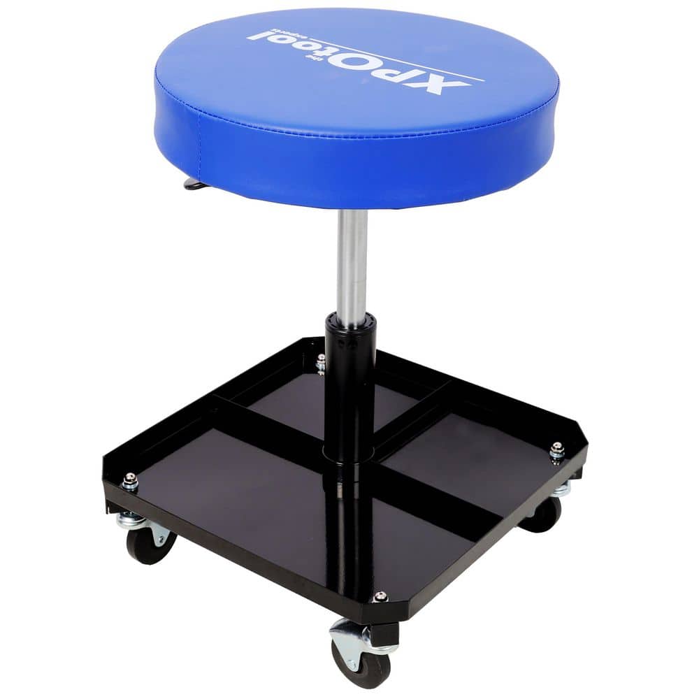 250 lbs. Rolling Pneumatic Creeper Garage, Adjustable Mechanic Stool with Tool Tray Storage price history on PriceWatchPro
