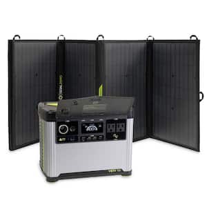 YETI 700 - 677-Watt/1000-Watt Peak Power Station with Nomad 100W Solar Panel Kit