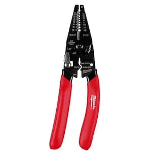 10-28 AWG Multi-Purpose Wire Stripper / Cutter with Reinforced Head and Dipped Grip