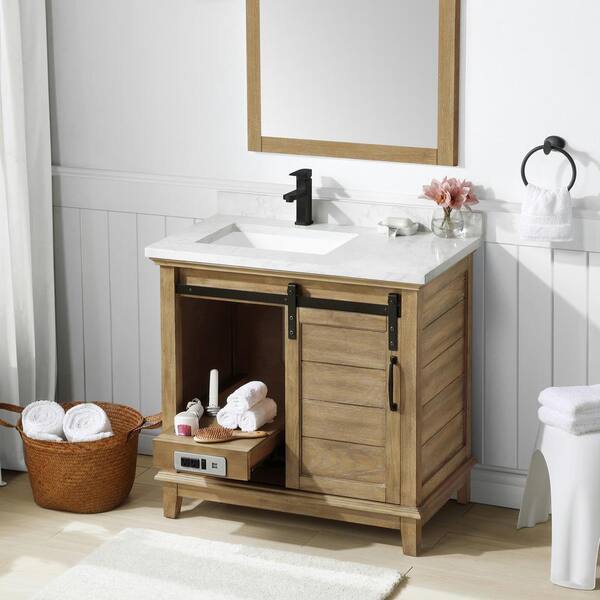Ove Decors Edenderry 36 In W Bath, Rustic Bathroom Vanity Uk