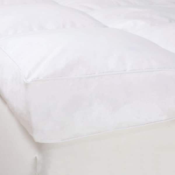 4 in. H Down and Duck Feather Mattress Topper