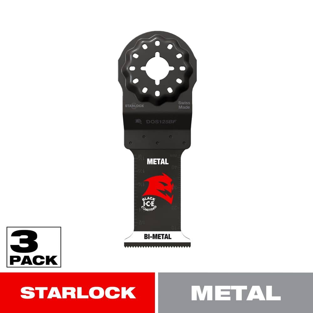 1-1/4 in. Starlock Bi-Metal Oscillating Blade for Metal (3-Pack) price history on PriceWatchPro