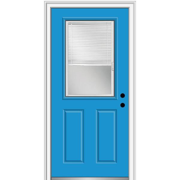 MMI Door 32 in. x 80 in. Internal Blinds LeftHand Inswing