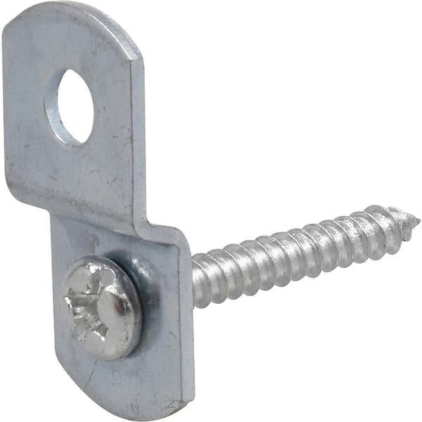 OOK 3/8 in. Offset Clip with Hardware (8-Pack) 50234 - The Home Depot
