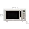 Best Buy: Haden 700-Watt .7 cubic. foot Microwave with Settings and Timer  Ivory 75060