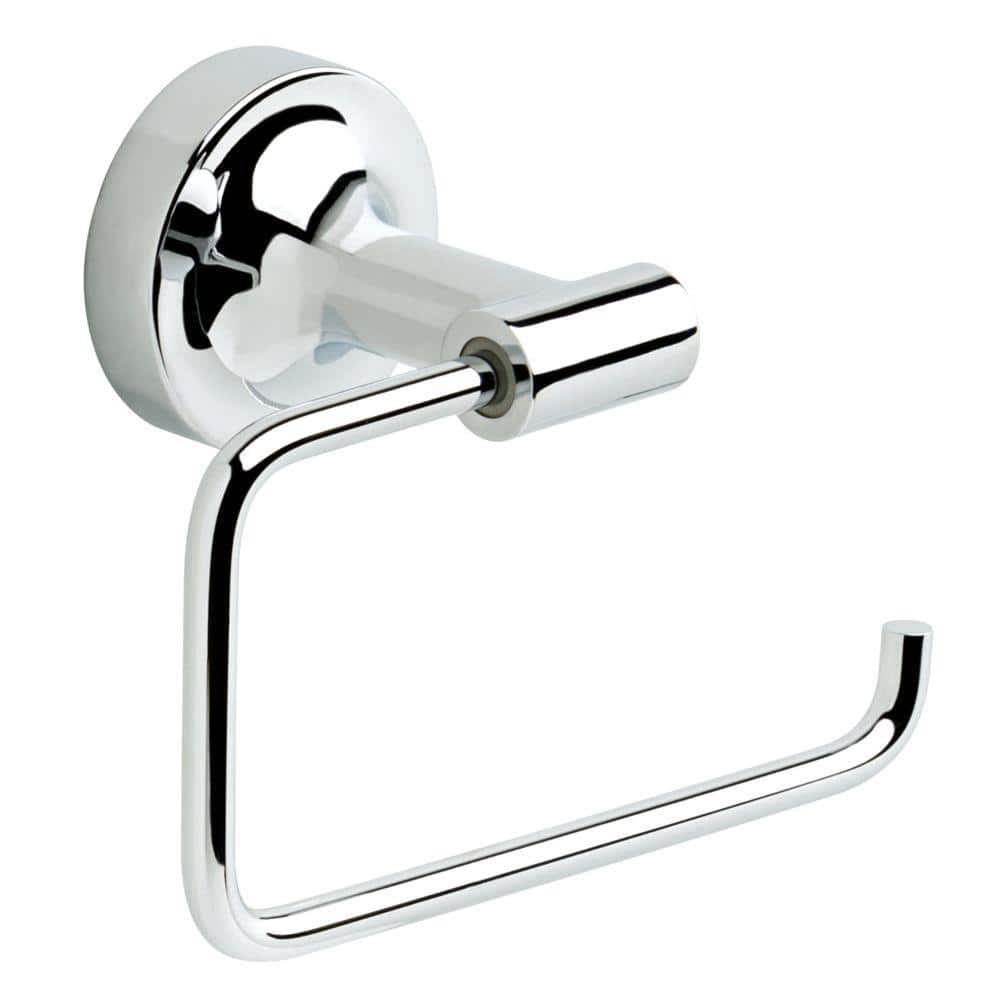 Voisin Wall Mount Euro Single Post Toilet Paper Holder Bath Hardware Access