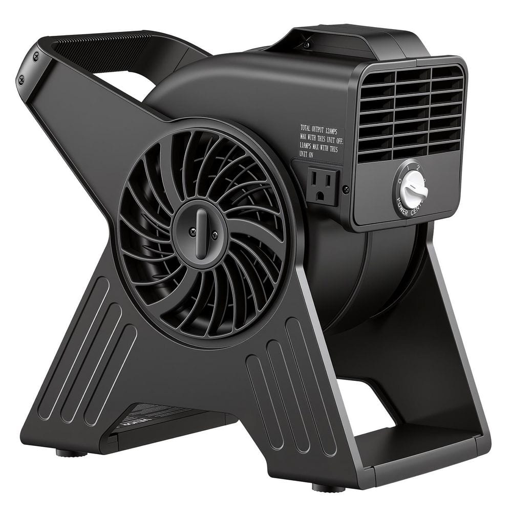 Blower Fan 13 in. Utility Floor Fan 300 CFM 3 Speeds Multi-Angle Airflow High Velocity Air Mover for Drying and Cooling price history on PriceWatchPro