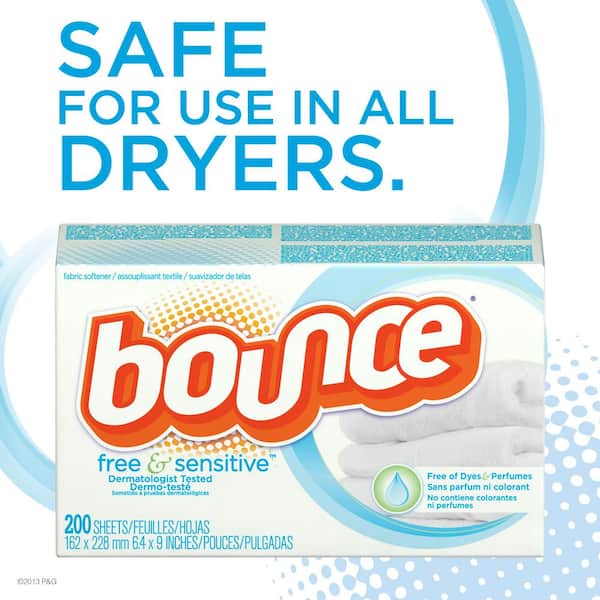  Bounce Free & Gentle Dryer Sheets, 240 Sheets