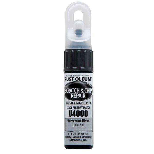 Rust-Oleum Automotive 0.5 oz. Universal Silver Scratch and Chip Repair Marker (6-Pack)