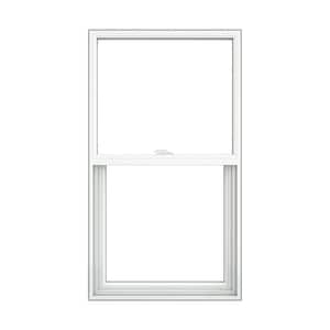 V-2500 Series 24 in. x 46 in. Single Hung Vinyl Low-E White Pocket Frame Tilt-In Window