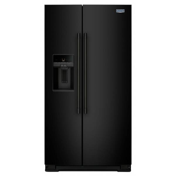 Maytag 26 cu. ft. Side by Side Refrigerator in Black